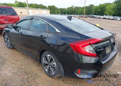 2018 Honda Civic Ex-T from USA, damaged, VIN 2HGFC1E36JH643171